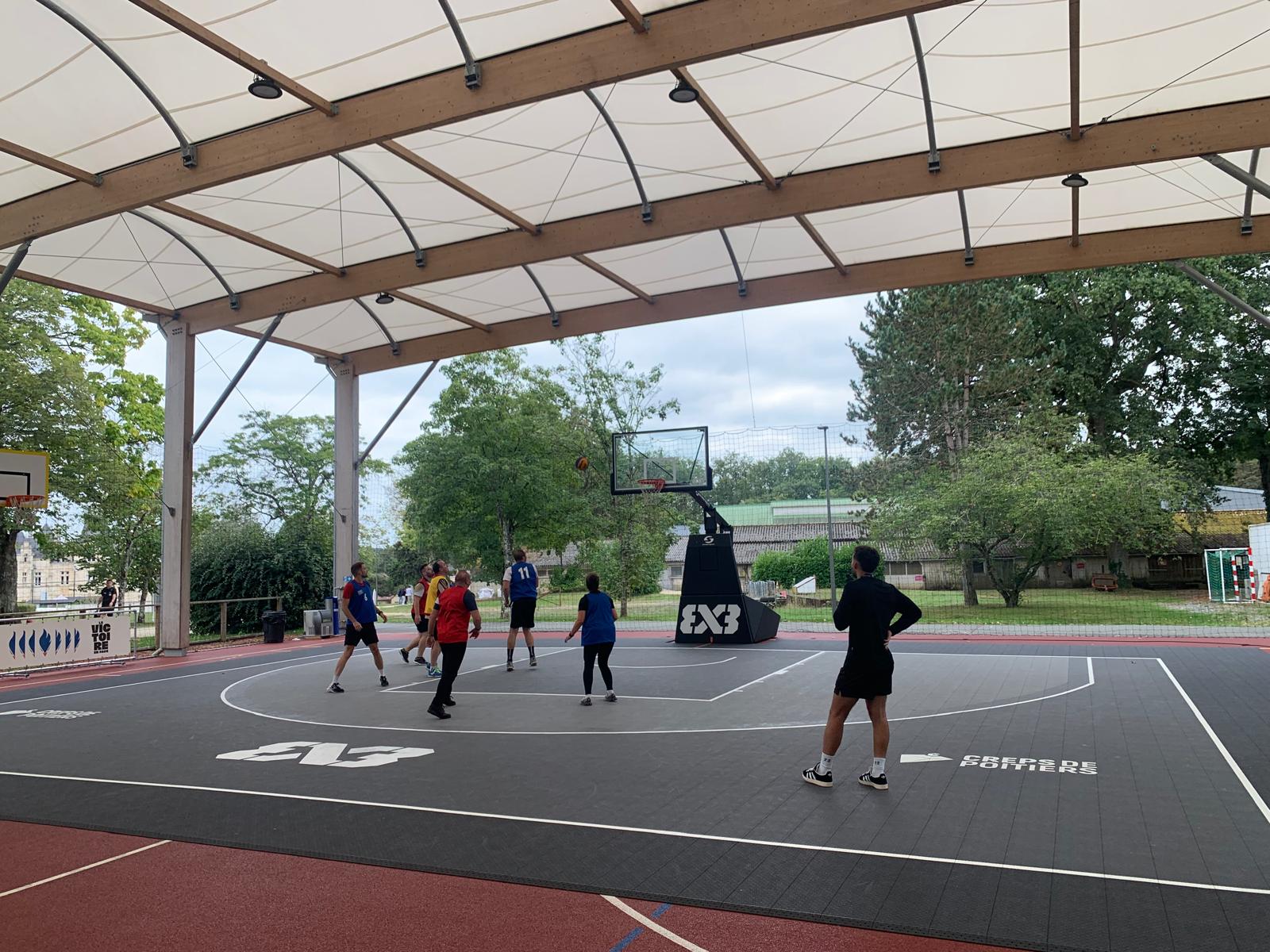 Interactive Basket 3x3 CREPS Poitiers Team Building